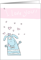 I love you! card