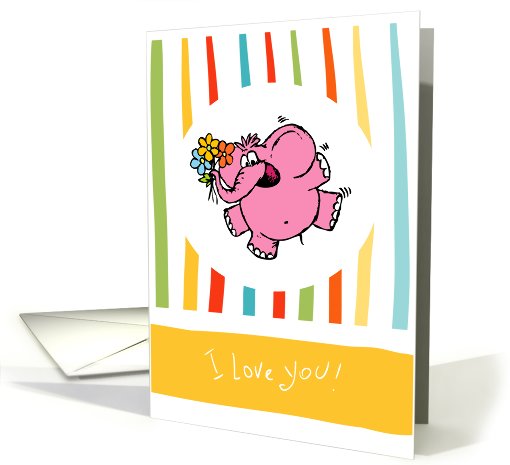 I love you! card (439013)