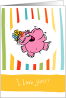 I love you! card