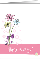 Happy birthday! card