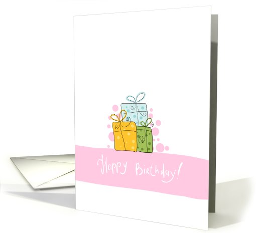 Happy birthday! card (439037)