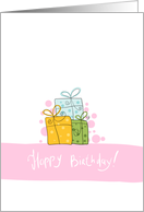 Happy birthday! card