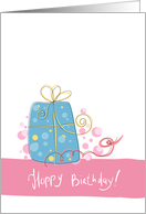 Happy birthday! card