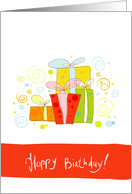 Happy birthday! card