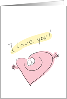 I Love You! card