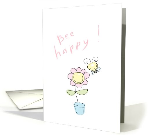 Bee Happy! card (439211)