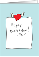 Happy birthday! card