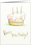 Happy birthday! card