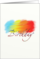 Happy birthday! card