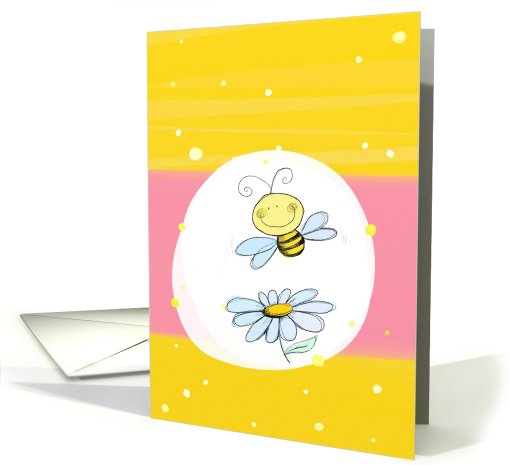 Bee Happy! card (440451)