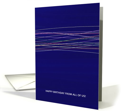 Happy Birthday from All of Us! card (441061)