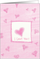 I Love You! card