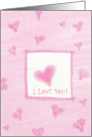 I Love You! card