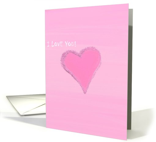 I Love You! card (442102)