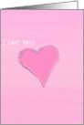 I Love You! card