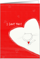 I Love You! card