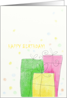 Happy birthday! card