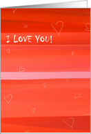 I Love You! card