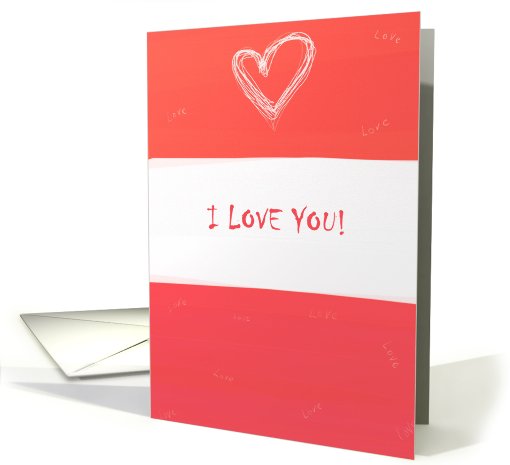 I Love You! card (442148)