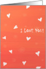 I Love You! card
