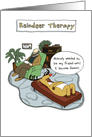 Reindeer Therapy card