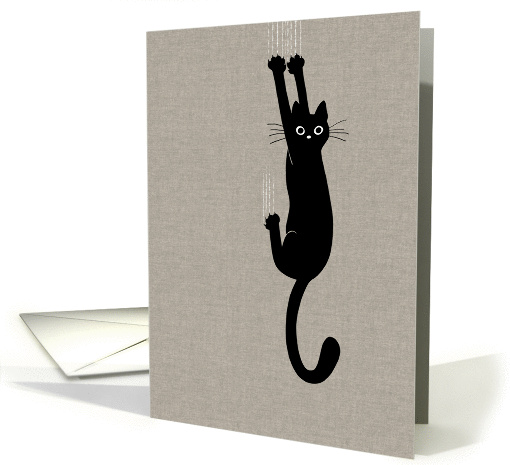 Hang in There Cat Encouragement card (1433284)