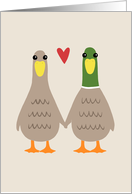 Love Ducks Valentine...