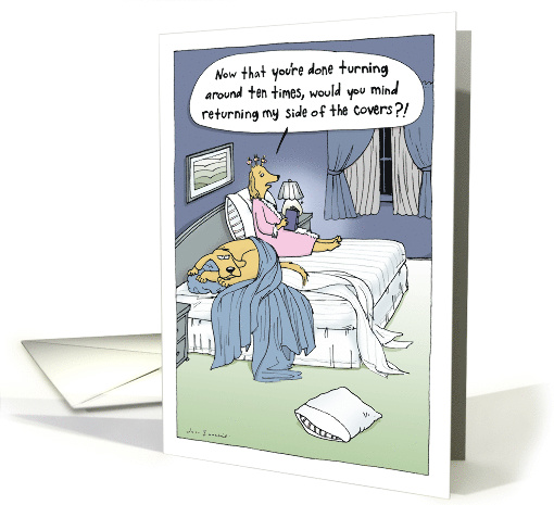 Funny Dog Couple Wedding Anniversary card (887964)