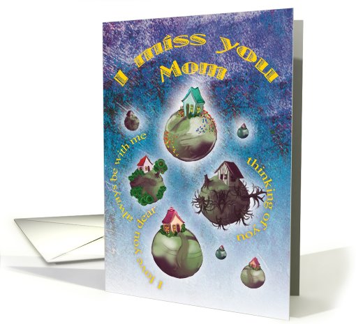 miss you mom card (450714)