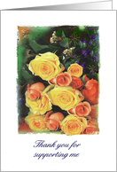 suporting flowers card