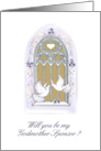 window/ invitation/godmother sponsor card
