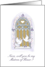 window/ invitation/matron_honor_niece card