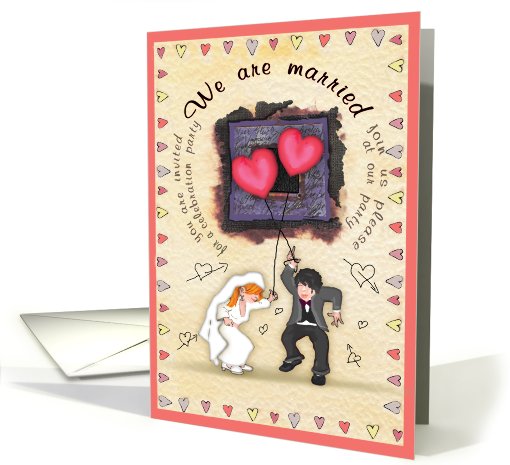we are married card (457516)