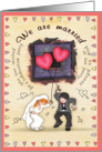 we are married card