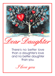 Dear daughter Greeting Card