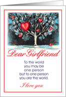 dear girlfriend card