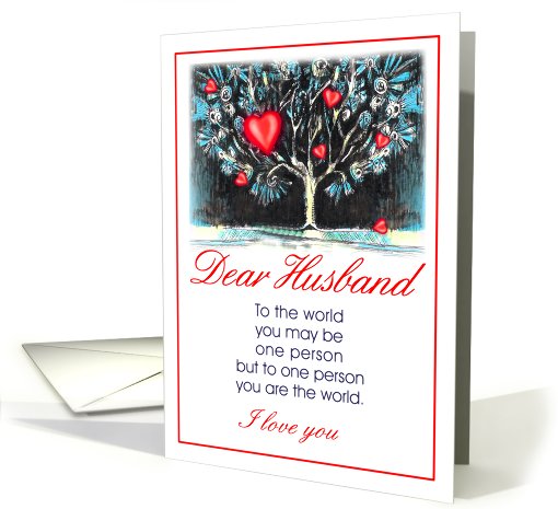 dear husband card (458391)