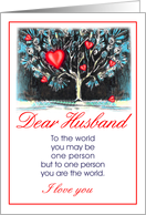 dear husband card