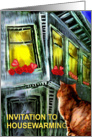 cat&window/invitation card