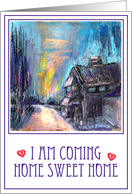 coming home card