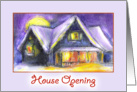 house opening/horisontal card