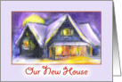 new house/horisontal card