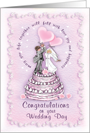 wedding congratulation card