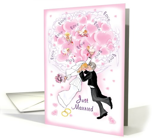 weddingjust married card (462955)
