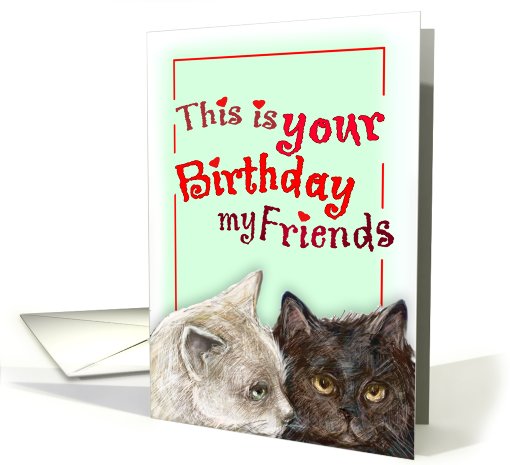 bday/cat card (463473)