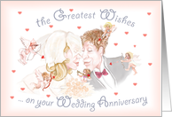 wishes on wedding anniversary card