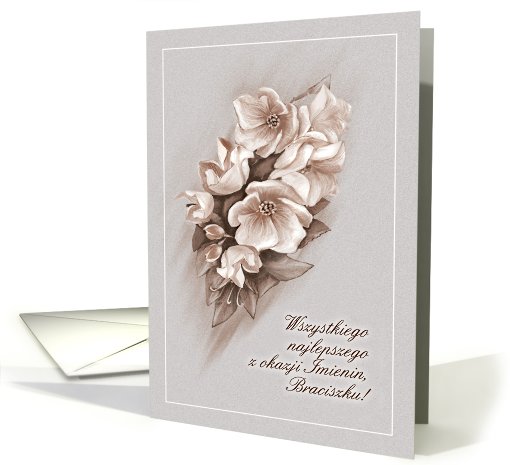 name day/brother card (470308)