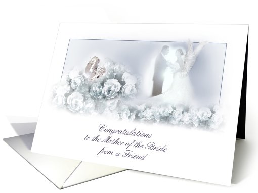 congratulations to the mother of the bride card (508116)