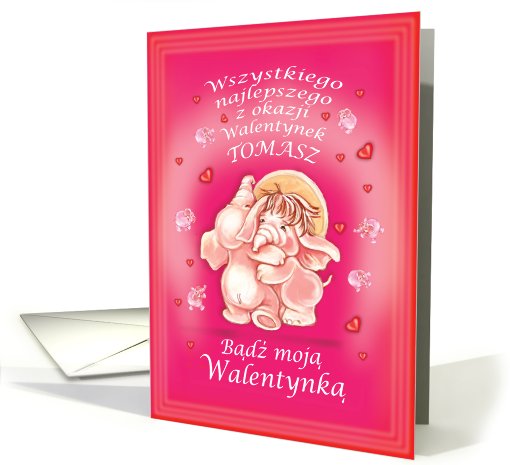 badz moja walentynka card (557662)