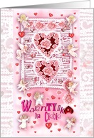 valentine’s day/walentynka/polish card